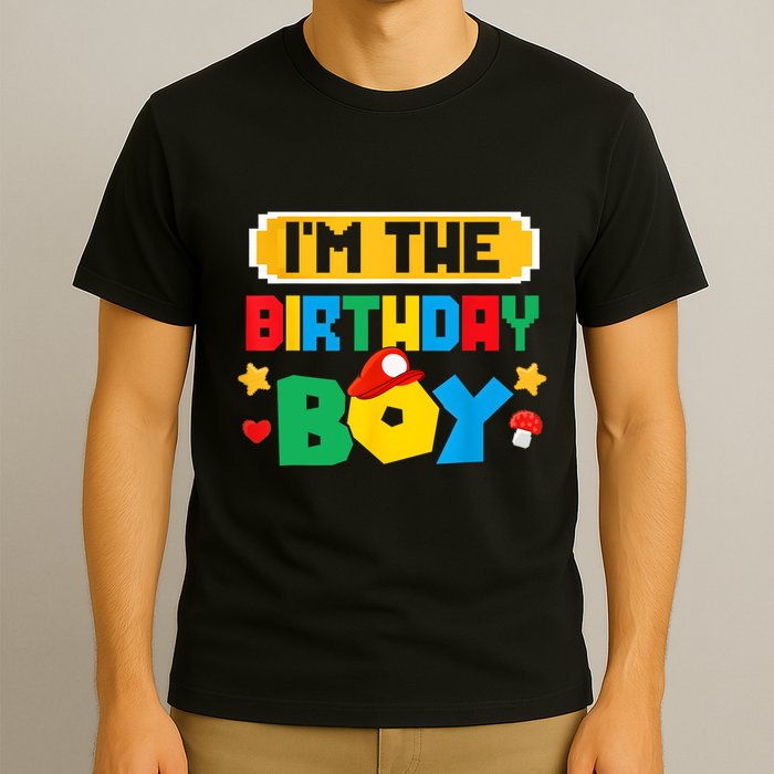Im The Birthday Boy Game Gaming Family Matching T-Shirt