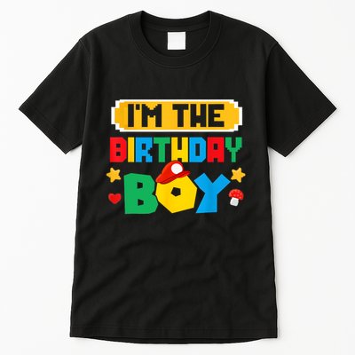 Im The Birthday Boy Game Gaming Family Matching Tall T-Shirt