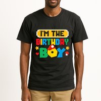 Im The Birthday Boy Game Gaming Family Matching Tall T-Shirt