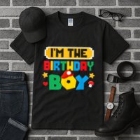 Im The Birthday Boy Game Gaming Family Matching Tall T-Shirt