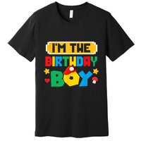 Im The Birthday Boy Game Gaming Family Matching Premium T-Shirt