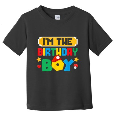 Im The Birthday Boy Game Gaming Family Matching Toddler T-Shirt