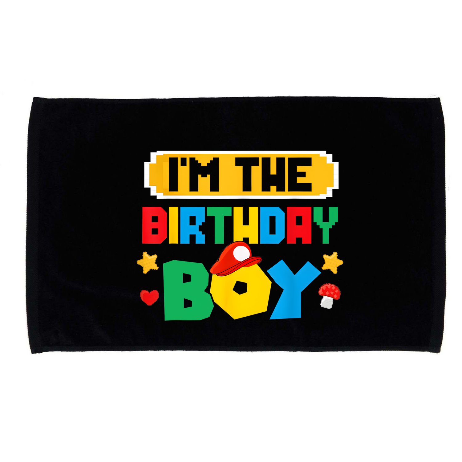 Im The Birthday Boy Game Gaming Family Matching Microfiber Hand Towel