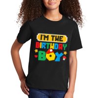 Im The Birthday Boy Game Gaming Family Matching Kids T-Shirt