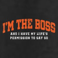 I’M The Boss And I Have My Wife’S Permission To Say So Adult Drive Performance Visor