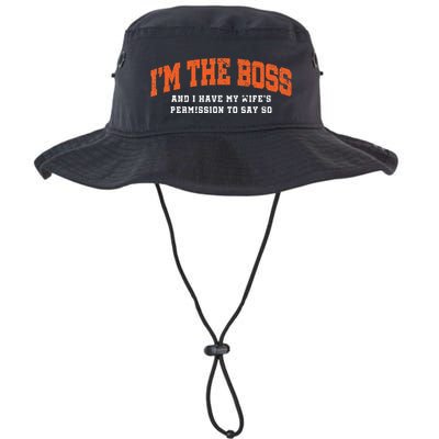 I’M The Boss And I Have My Wife’S Permission To Say So Bucket Hat