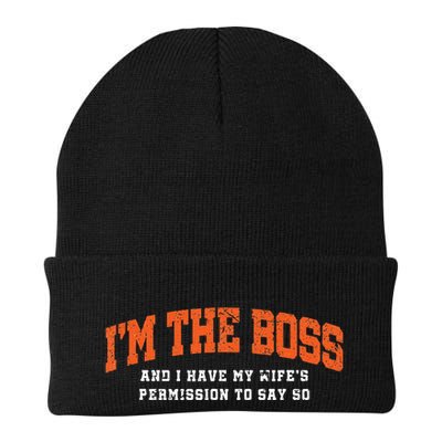 I’M The Boss And I Have My Wife’S Permission To Say So Beanie