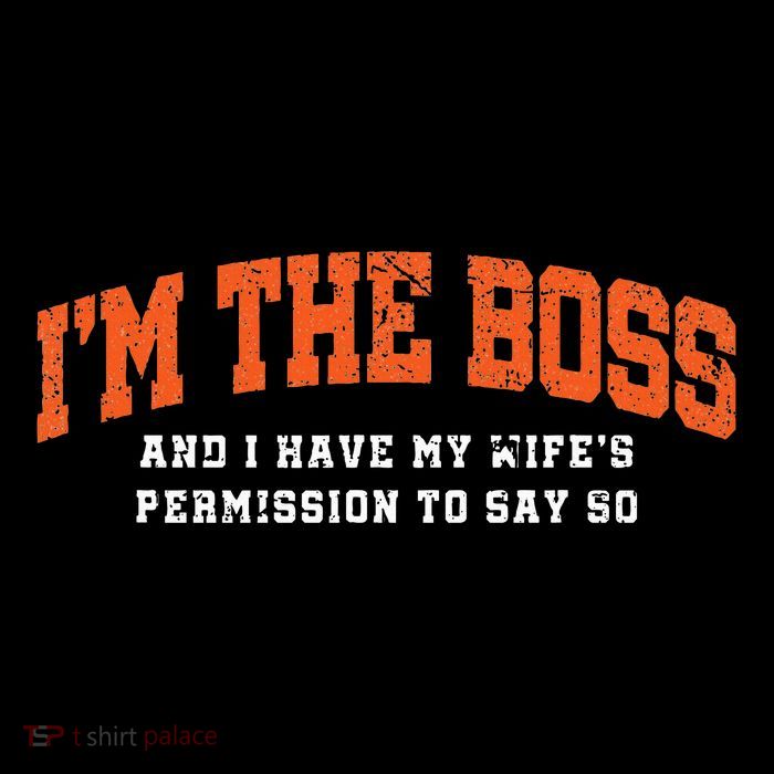 I’M The Boss And I Have My Wife’S Permission To Say So Wool Snapback Cap