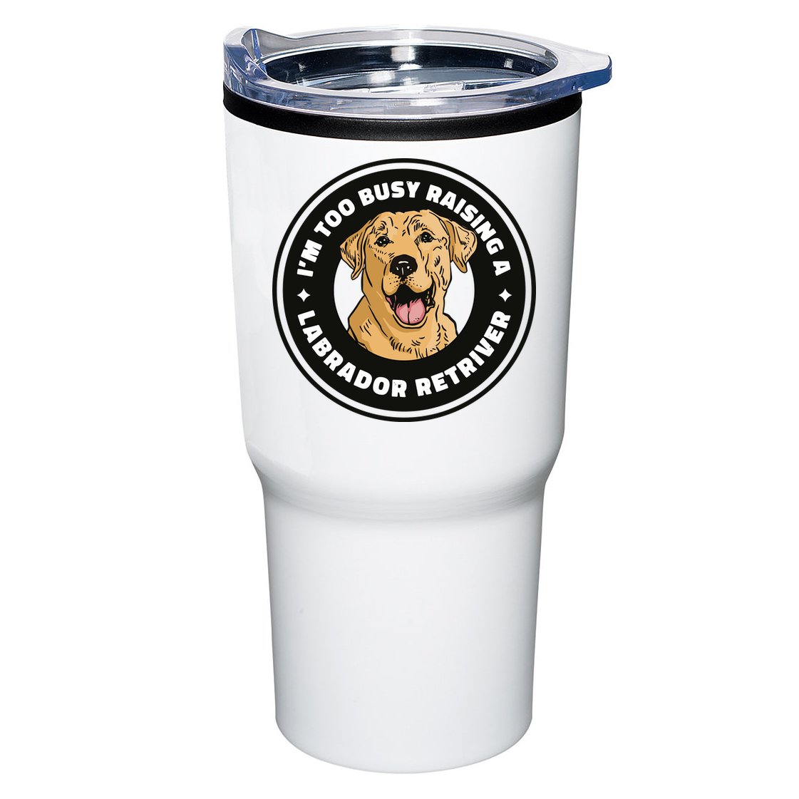 I'm Too Busy Raising A Labrador Retriever Tumbler