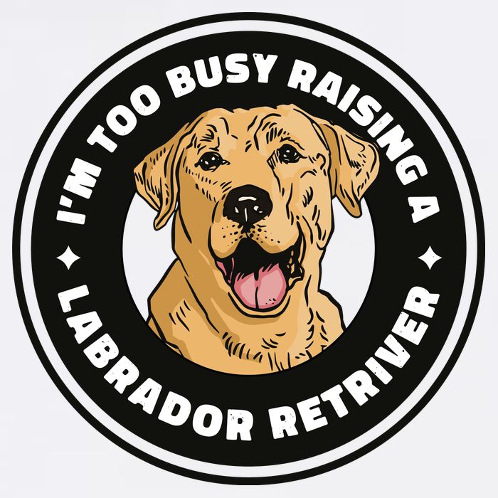 I'm Too Busy Raising A Labrador Retriever Visor