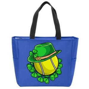 Irish Tennis Ball St Patricks Day Ireland Sports Meaningful Gift Zip Tote Bag