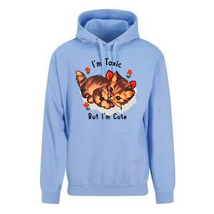 Im Toxic But Im Cute Unisex Surf Hoodie