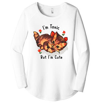 Im Toxic But Im Cute Women's Perfect Tri Tunic Long Sleeve Shirt