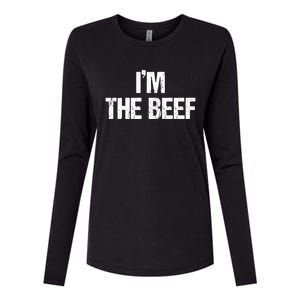 IM The Beef Cute Gift Womens Cotton Relaxed Long Sleeve T-Shirt