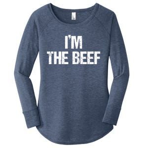 IM The Beef Cute Gift Women's Perfect Tri Tunic Long Sleeve Shirt