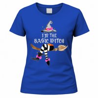 Im The Basic Witch Funny Halloween Matching Costume Women's T-Shirt