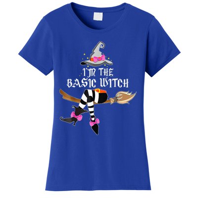 Im The Basic Witch Funny Halloween Matching Costume Women's T-Shirt