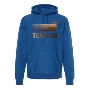 Inspirational Teacher Be Kind Tee African American Teacher Gift Premium Hoodie