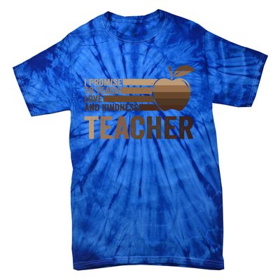 Inspirational Teacher Be Kind Tee African American Teacher Gift Tie-Dye T-Shirt