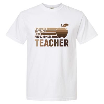 Inspirational Teacher Be Kind Tee African American Teacher Gift Garment-Dyed Heavyweight T-Shirt