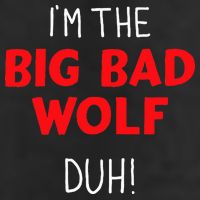 I'm the bad wolf duh costume for DIY halloween party Adult Drive Performance Visor