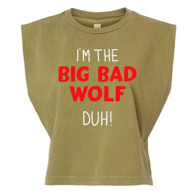 I'm the bad wolf duh costume for DIY halloween party Garment-Dyed Women's Muscle Tee
