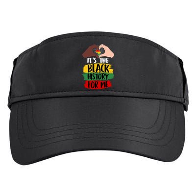 It's The Black History For Me Adult Drive Performance Visor