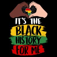 It's The Black History For Me 16 in Basic Backpack