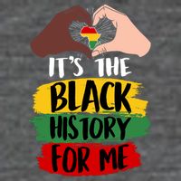 It's The Black History For Me Flexfit Unipanel Trucker Cap