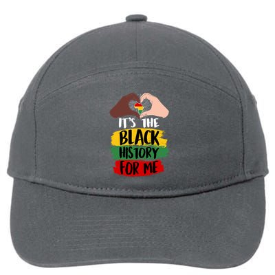 It's The Black History For Me 7-Panel Snapback Hat