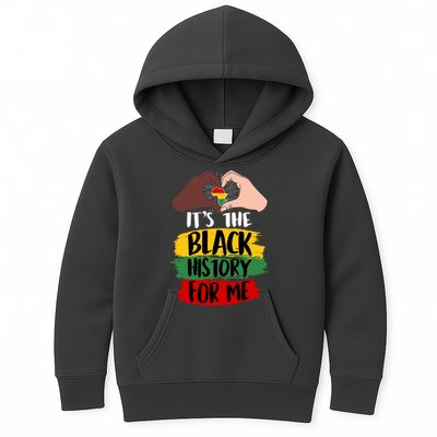 It's The Black History For Me Kids Hoodie