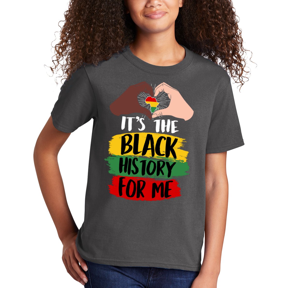 It's The Black History For Me Kids T-Shirt