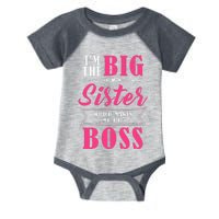 Im The Big Sister WhichMakes Me The Boss Infant Baby Jersey Bodysuit