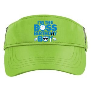 Im The Boss Birthday Baby Family Party Decorations Adult Drive Performance Visor