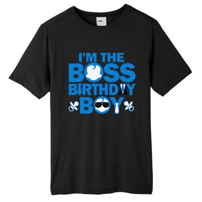 Im The Boss Birthday Baby Family Party Decorations Tall Fusion ChromaSoft Performance T-Shirt