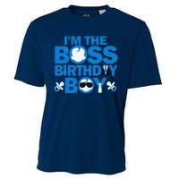 Im The Boss Birthday Baby Family Party Decorations Cooling Performance Crew T-Shirt