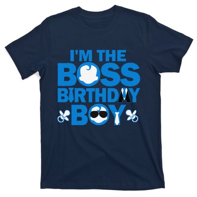 Im The Boss Birthday Baby Family Party Decorations T-Shirt