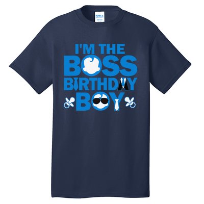 Im The Boss Birthday Baby Family Party Decorations Tall T-Shirt