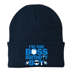 Im The Boss Birthday Baby Family Party Decorations Knit Cap Winter Beanie