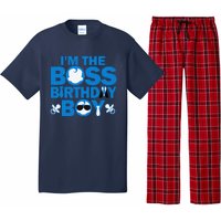 Im The Boss Birthday Baby Family Party Decorations Pajama Set