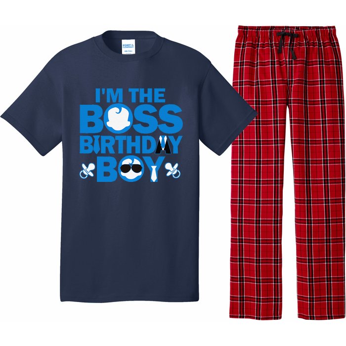 Im The Boss Birthday Baby Family Party Decorations Pajama Set