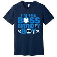 Im The Boss Birthday Baby Family Party Decorations Premium T-Shirt