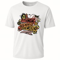 I'm Thinking Beer And Motorcycle Kinda Weekend Performance Shirt