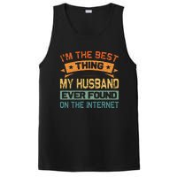 Im The Best Thing My Husband Ever Found On The Internet PosiCharge Competitor Tank