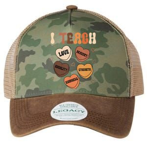 I Teach Black History Month Melanin Afro African Teacher Legacy Tie Dye Trucker Hat