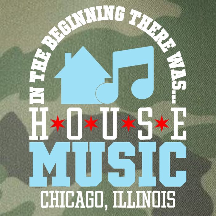 In The Beginning There Was House Chicago House Music DJ Legacy Tie Dye Trucker Hat