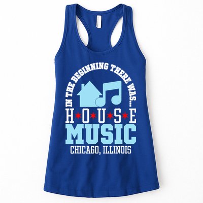 In The Beginning There Was House Chicago House Music DJ Womens Tank Top