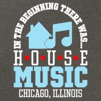 In The Beginning There Was House Chicago House Music DJ Cotton Canvas Backpack