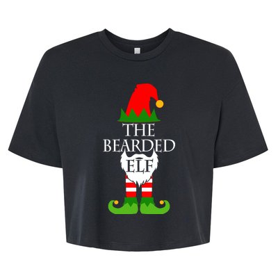 Im The Bearded Elf Bella+Canvas Jersey Crop Tee