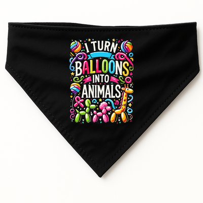 I Turn Balloons Into Animals Birthday Party Balloon Artist USA-Made Doggie Bandana